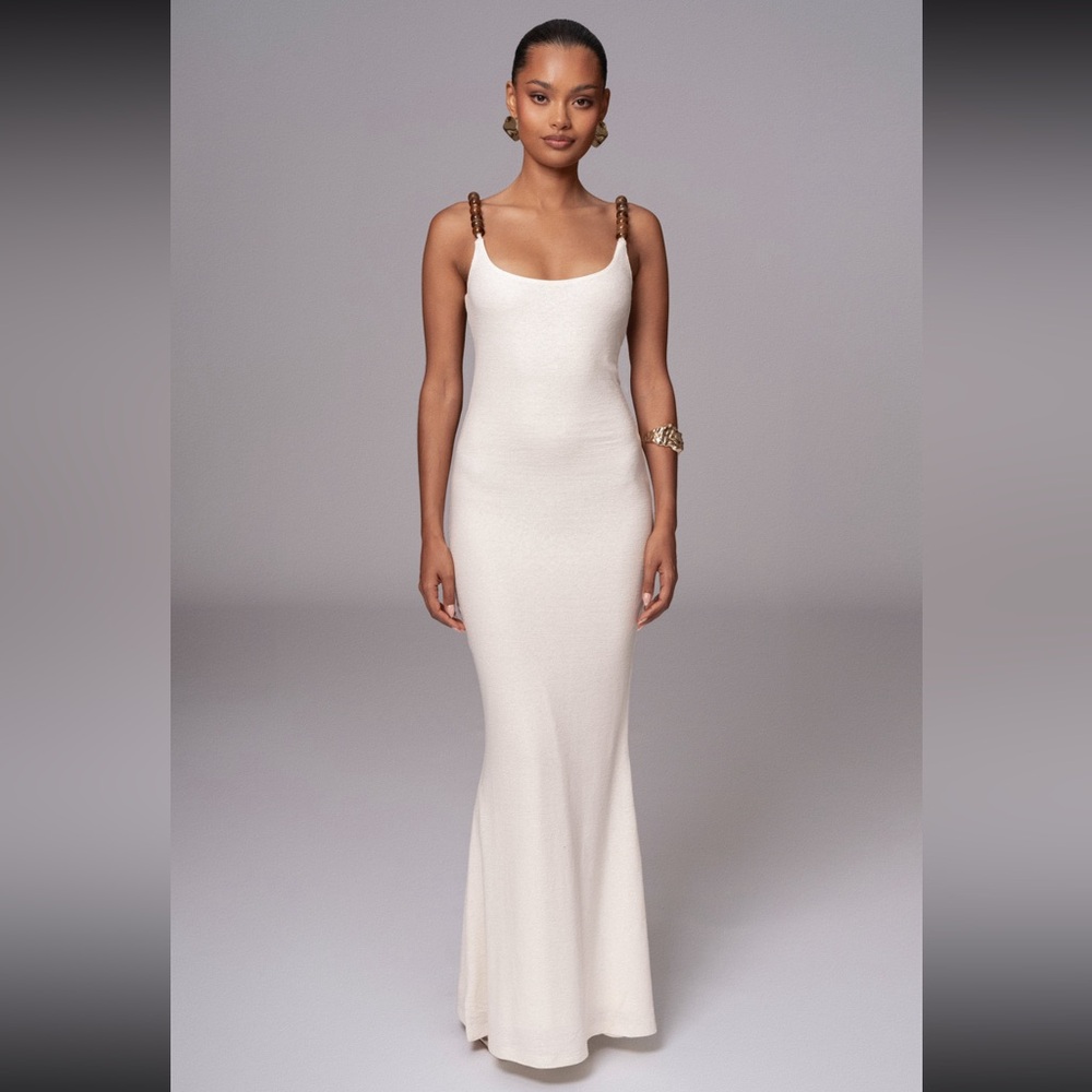 Ivory nautical escape maxi dress